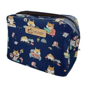 Waterproof Shiba Cube Makeup Cosmetic Bag
